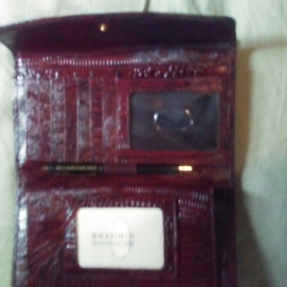 New brahmin billfold.